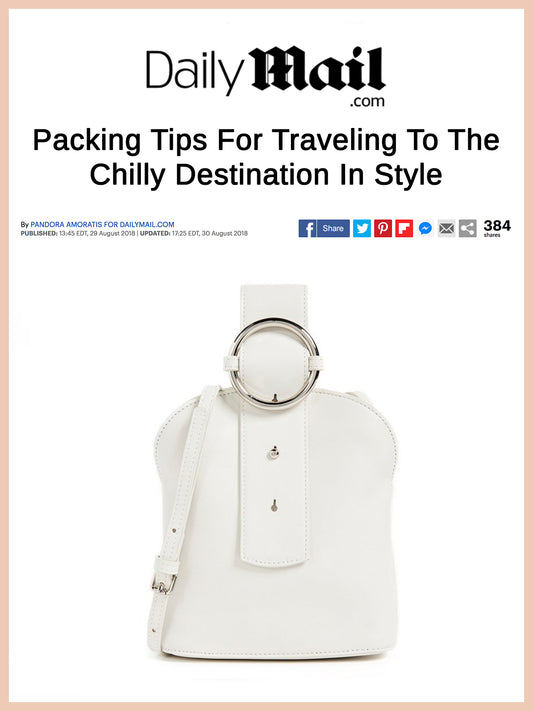 DAILY MAIL, Packing Tips For Traveling To The Chilly Destination In Style