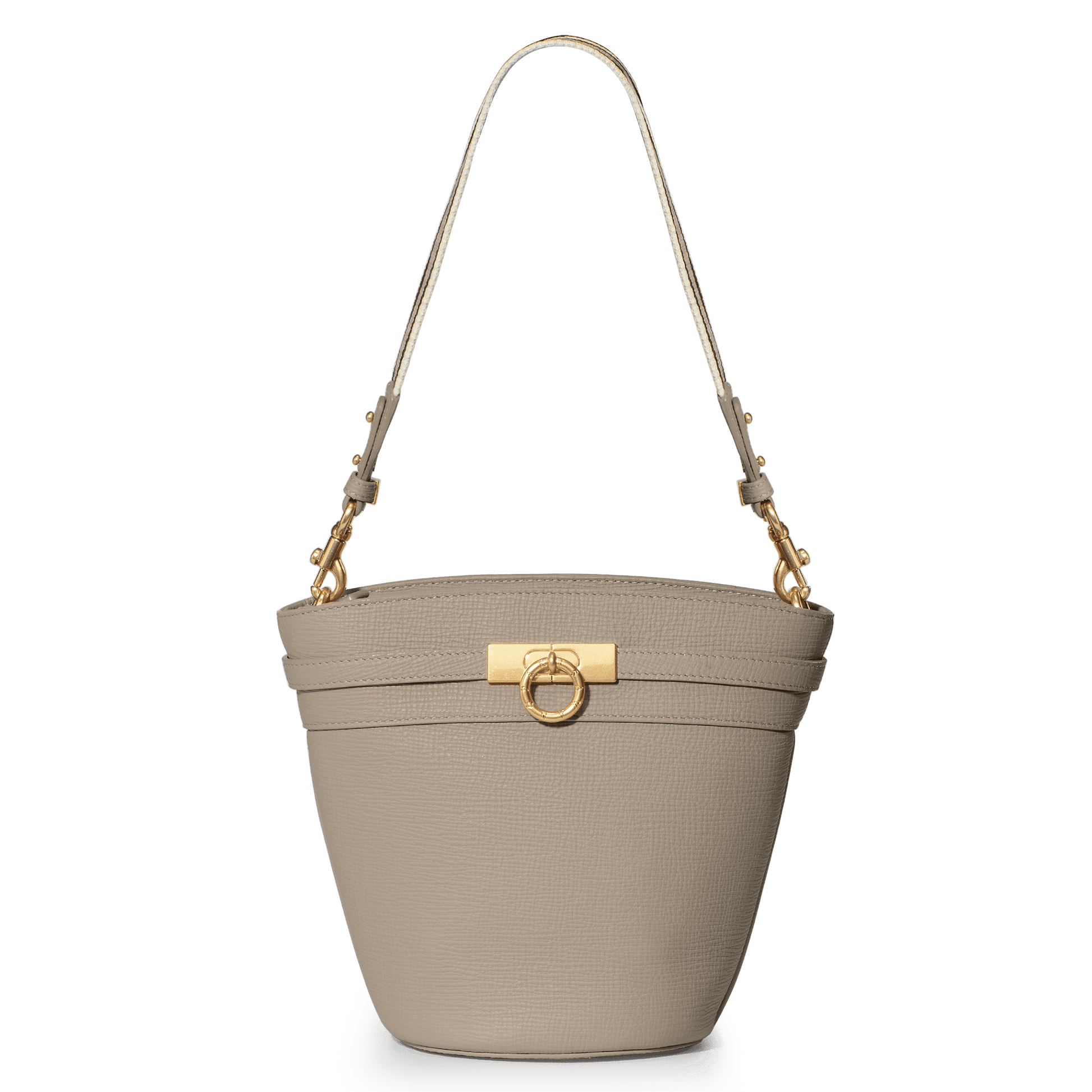 Celine Small Triomphe Canvas Bucket Bag - Brown Bucket Bags, Handbags -  CEL150804