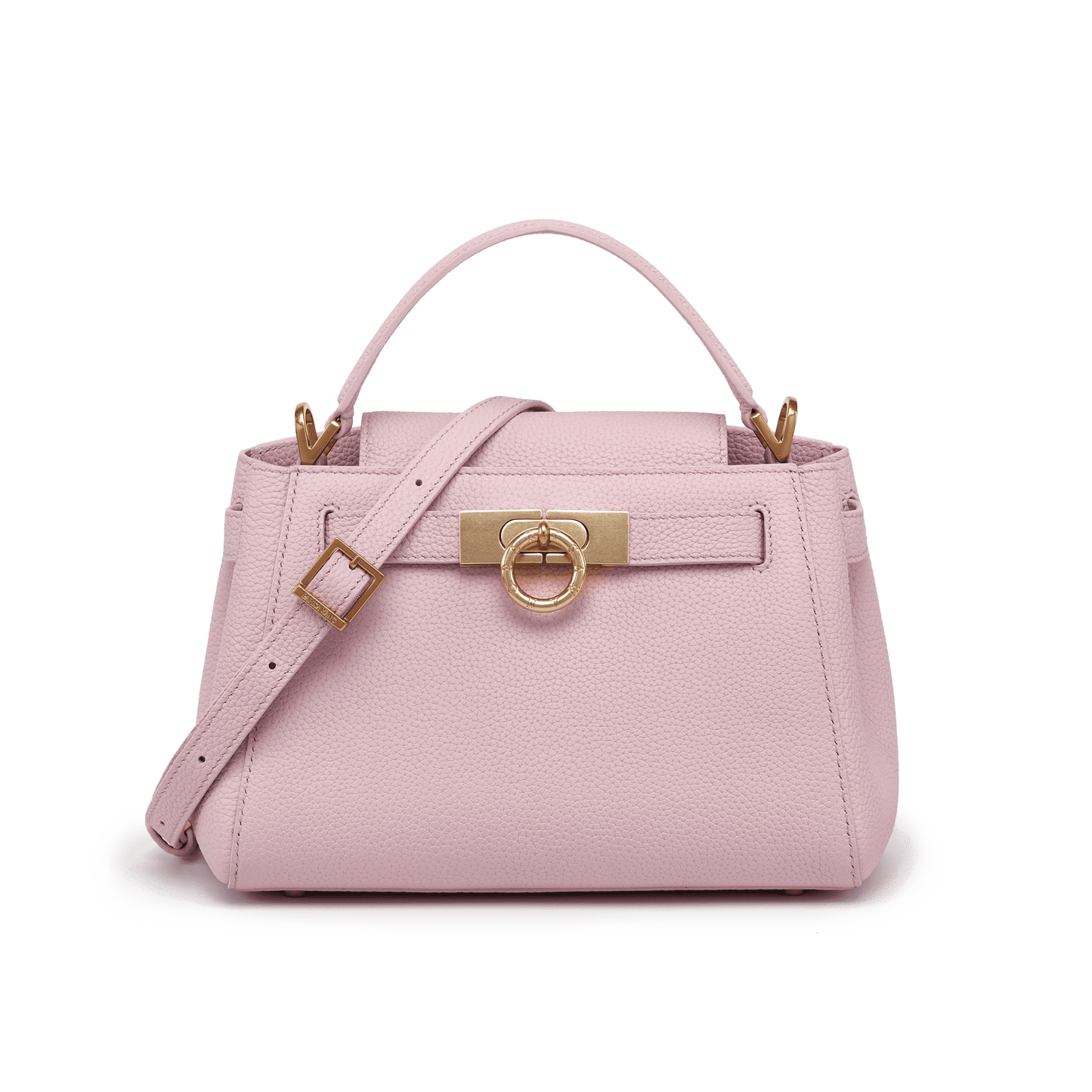 Madison Micro Top Handle Bag - Pebbled