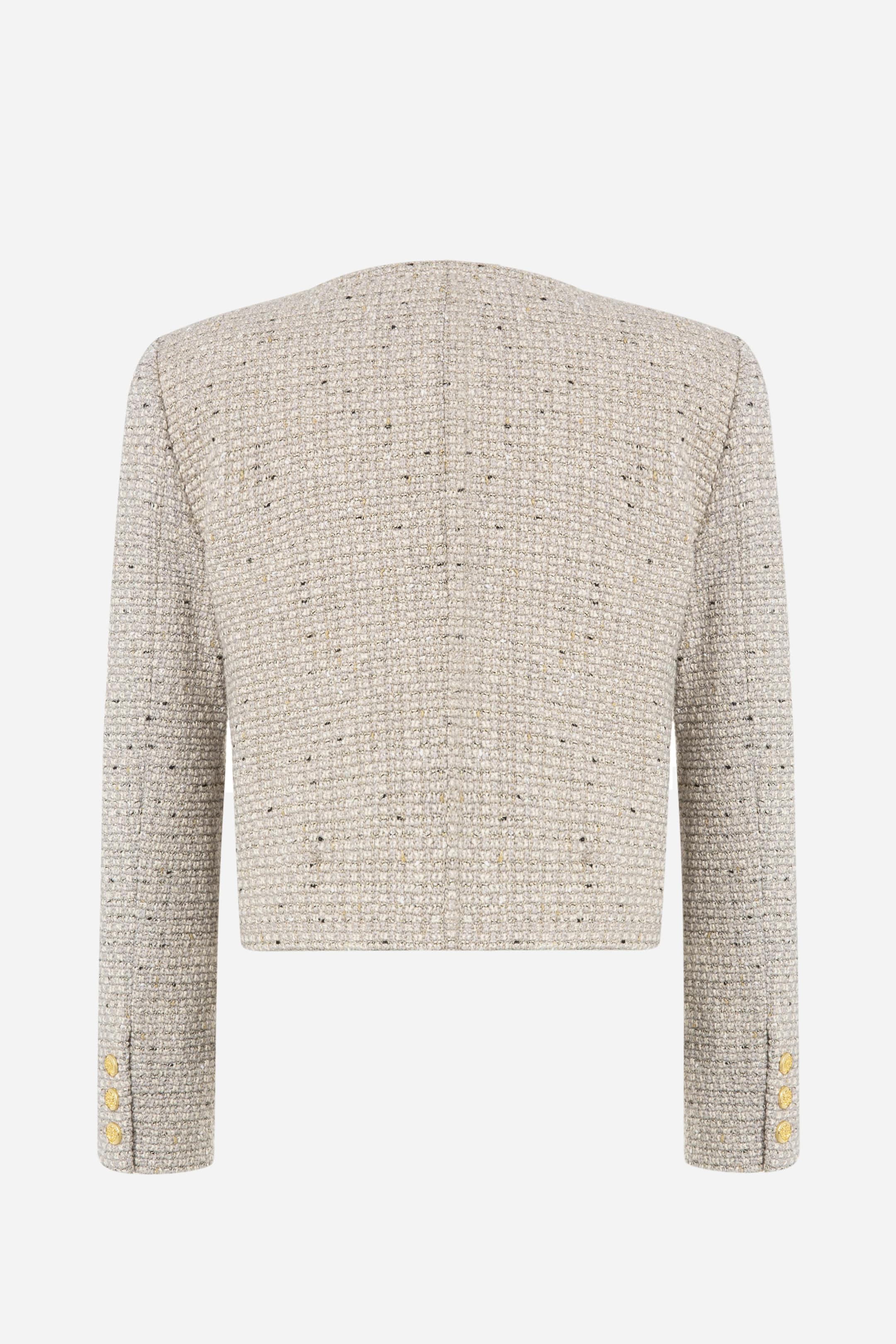 Soho Grey Tweed Jacket – Parisa New York