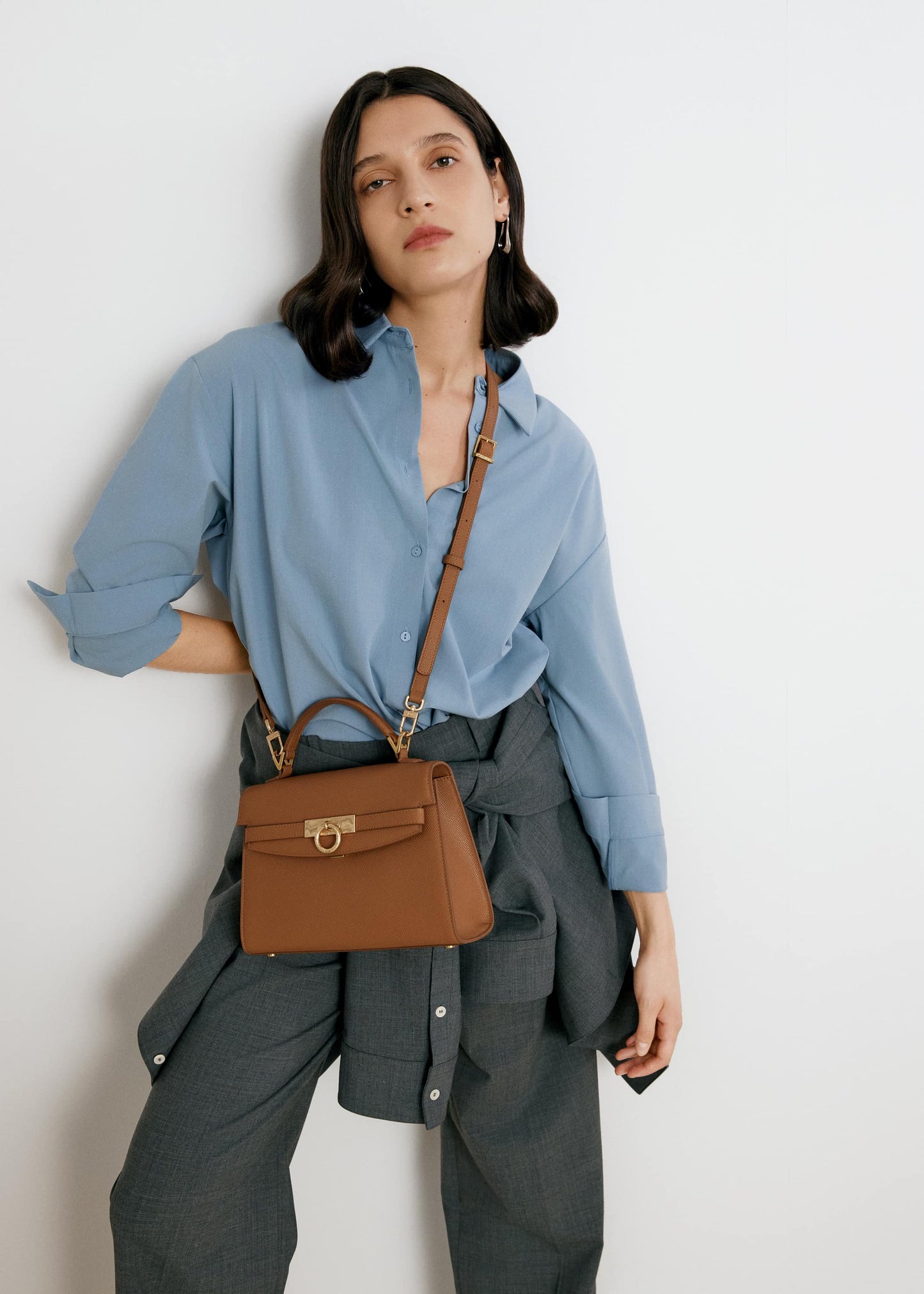 Grace Top Handle Bag - Epsom