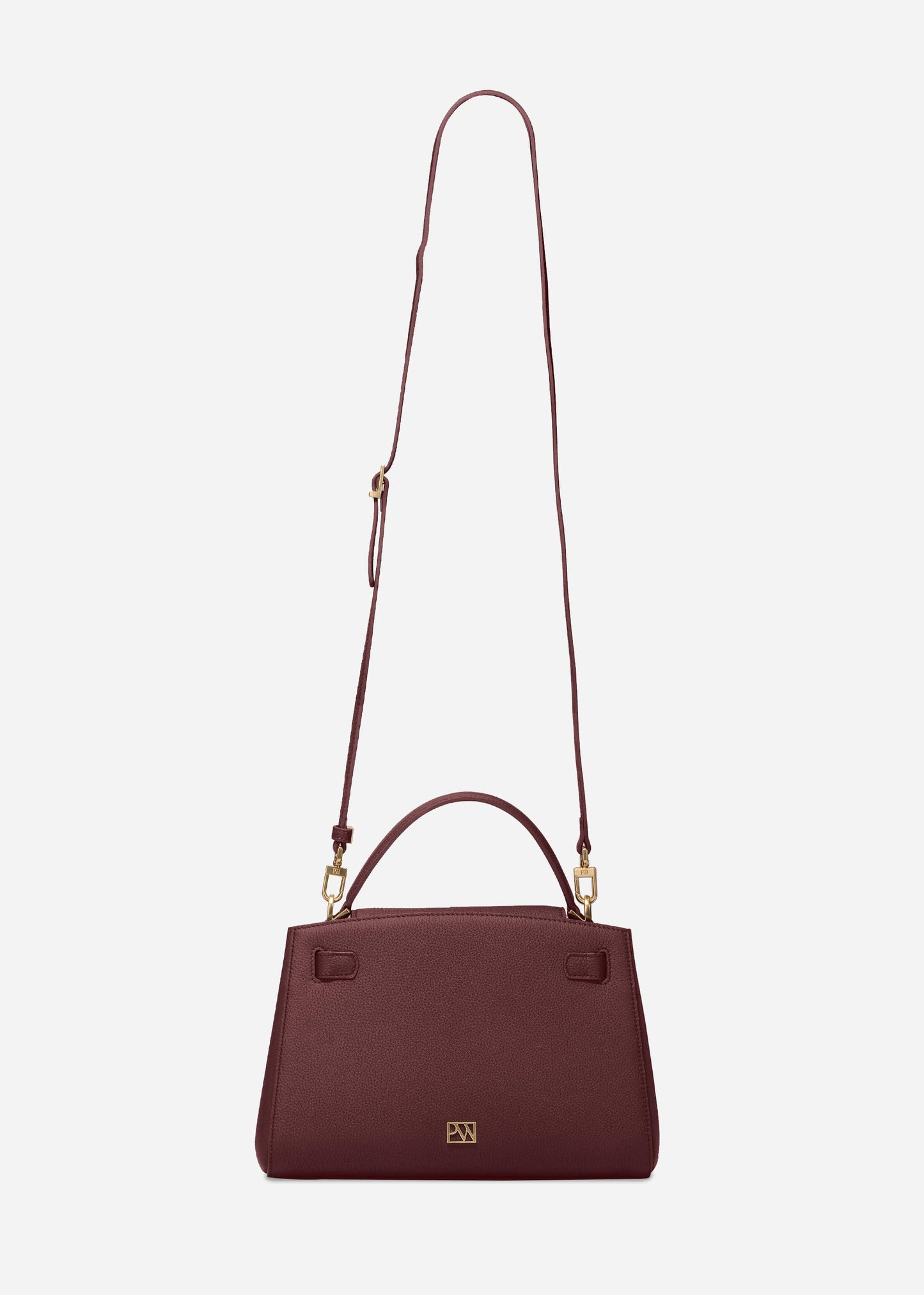 Madison Top Handle Bag - Pebbled