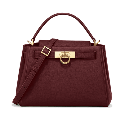 Madison Top Handle Bag - Pebbled