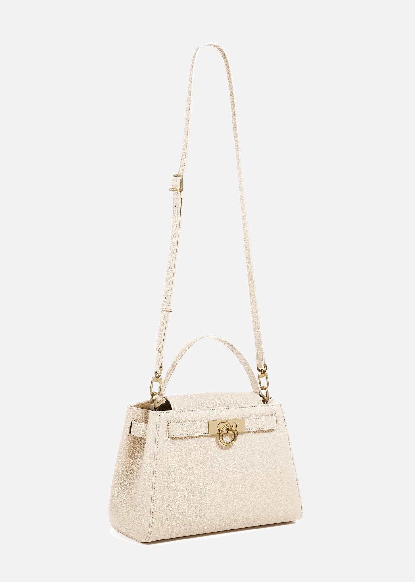 Madison Top Handle Bag - Pebbled