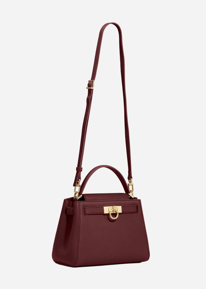 Madison Top Handle Bag - Pebbled