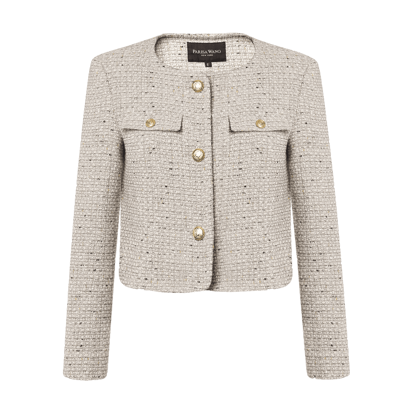 Soho – Graue Tweedjacke 