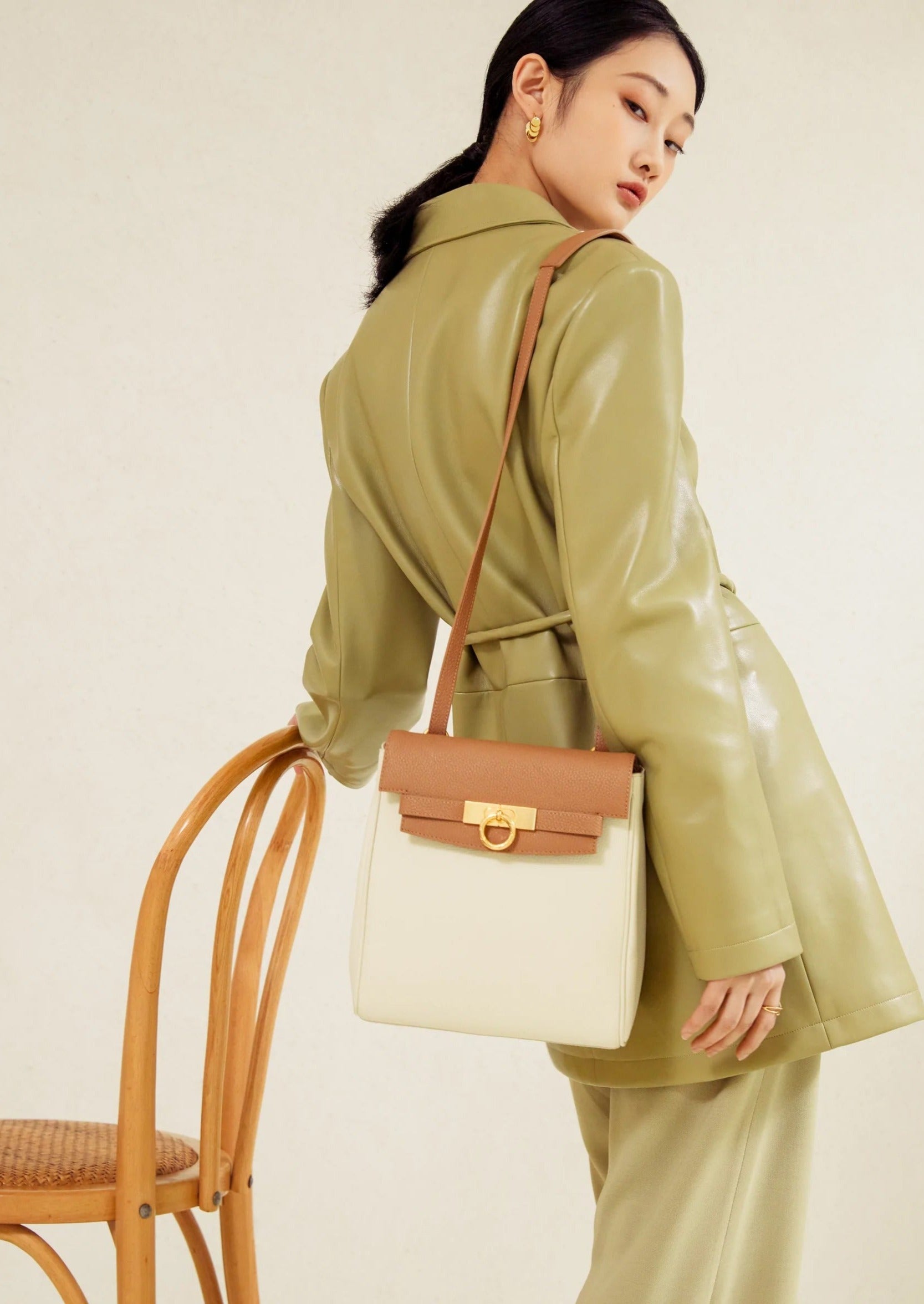 Kelly Backpack Women's 2023 New Fashion Genuine Leather Women Bag